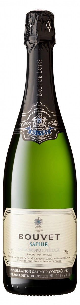 Игристое вино Bouvet Ladubay, "Saphir" Brut Vintage, Saumur AOC