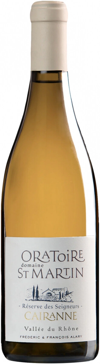 Вино Domaine Oratoire Saint Martin, "Reserve des Seigneurs" Blanc, Cairanne AOC