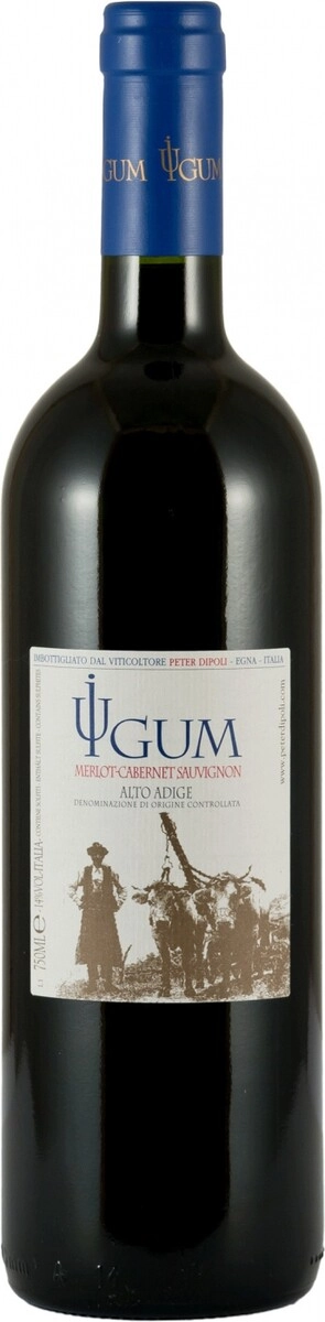 Вино Peter Dipoli, Iugum Merlot-Cabernet Sauvignon, Alto Adige DOC