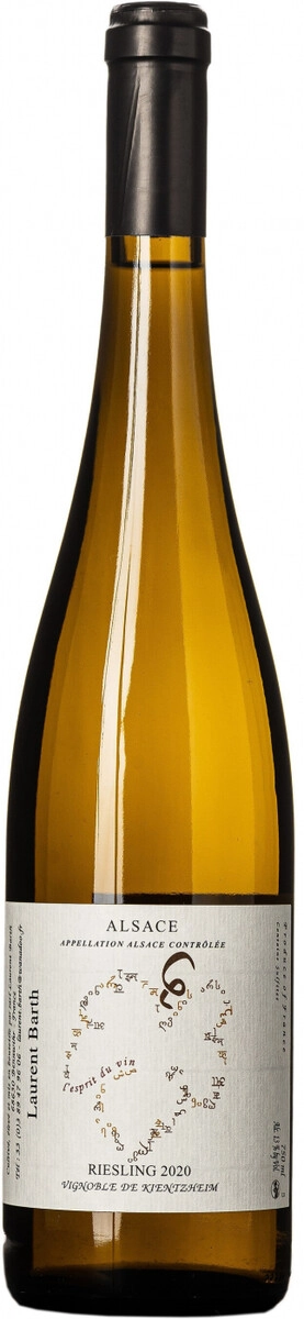 Вино Laurent Barth, "Vignoble de Kientzheim" Riesling, Alsace AOC
