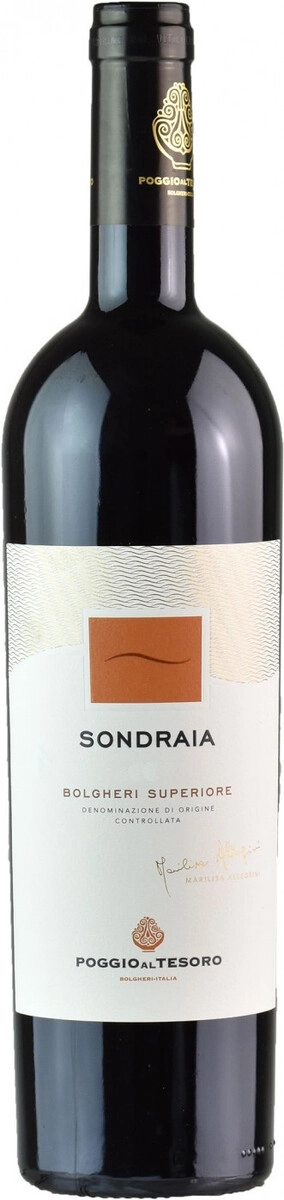 Вино Poggio al Tesoro, "Sondraia", Bolgheri Superiore DOC