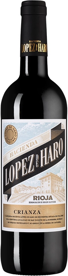 Вино Hacienda Lopez de Haro, Crianza, Rioja DOCa
