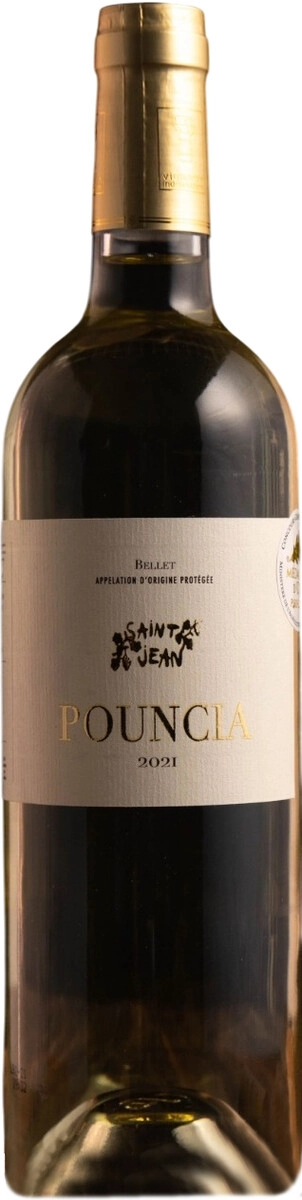 Вино Domaine Saint Jean, "Pouncia" Blanc, Bellet AOP