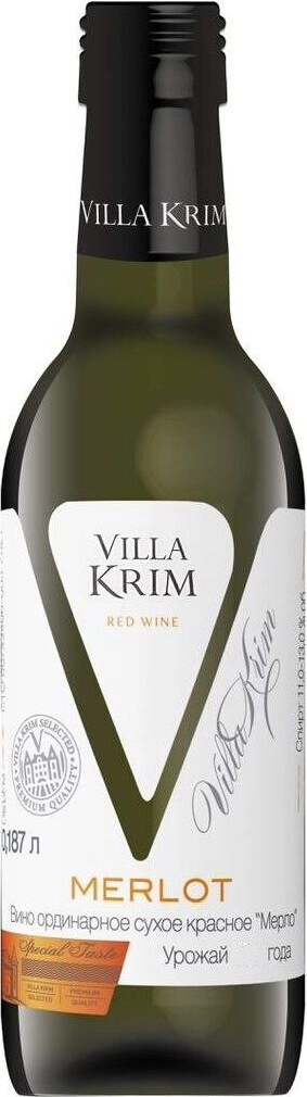 Вино "Villa Krim" Merlot