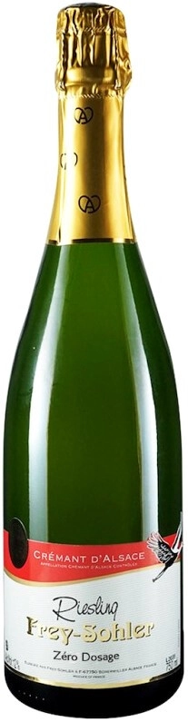 Игристое вино Frey-Sohler, Riesling Zero Dosage, Cremant d'Alsace AOC