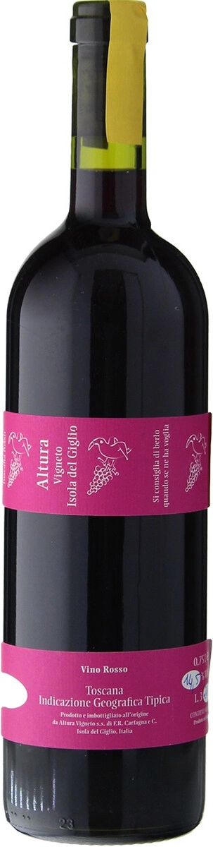 Вино Altura Vigneto, "Rossetto" Rosso, Toscana IGT