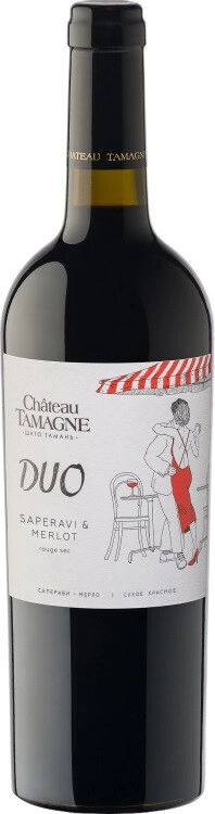 Вино Chateau Tamagne, "Duo" Rouge Dry