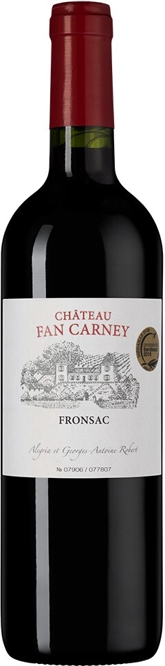 Вино Chateau Fan Carney, Fronsac AOC
