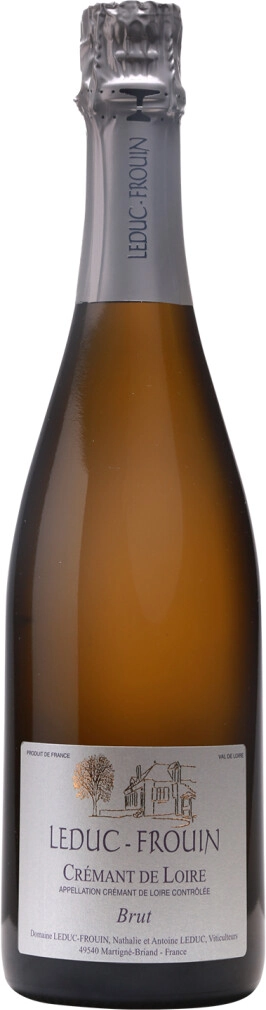 Игристое вино Domaine Leduc-Frouin, Cremant de Loire AOC Brut