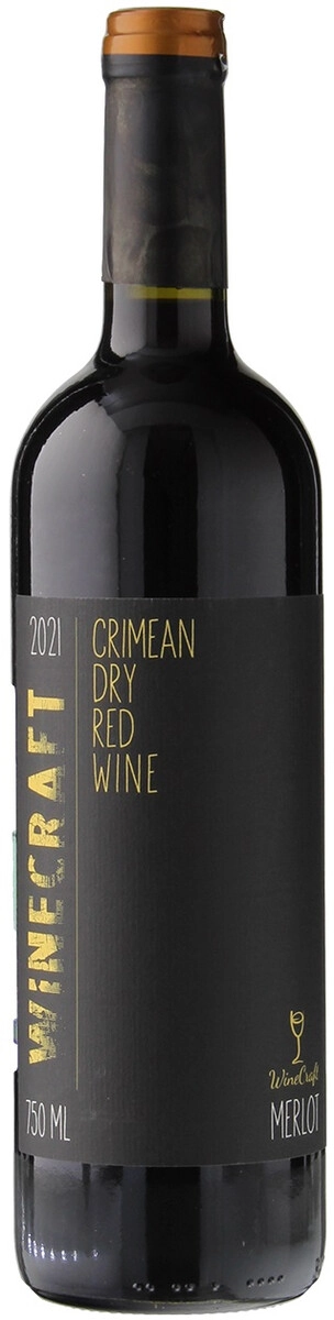 Вино Winecraft, Merlot Multivintage, (Black Label)