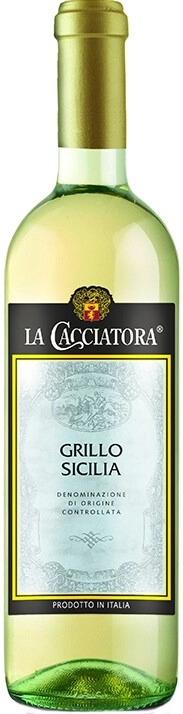 Вино "La Cacciatora" Grillo, Sicilia DOC