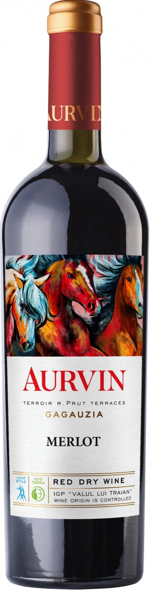 Вино "Aurvin" Merlot, Valul lui Traian IGP