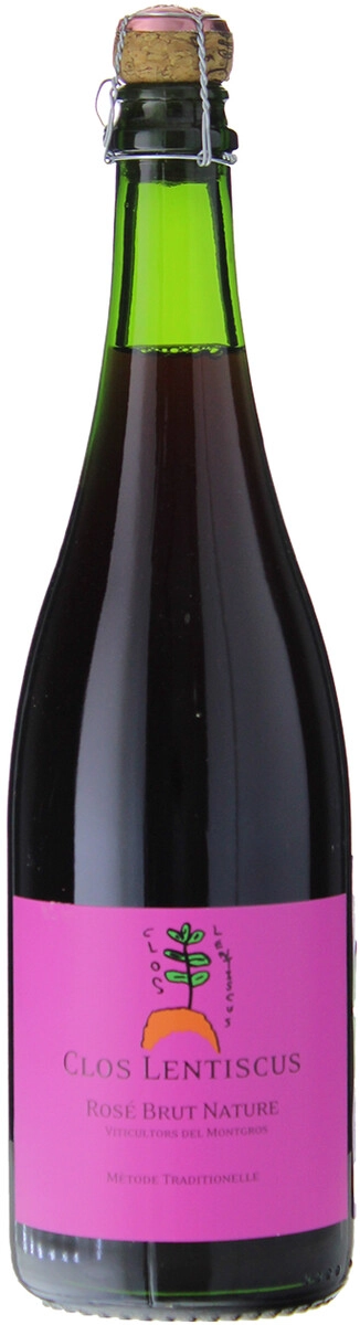Игристое вино Clos Lentiscus, Rose Brut Nature, Penedes DO