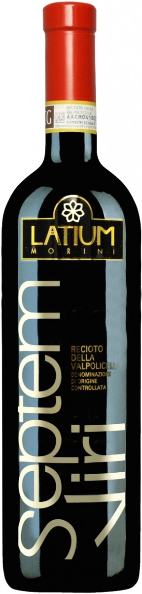 Вино Latium Morini, "Septemviri", Recioto della Valpolicella DOC