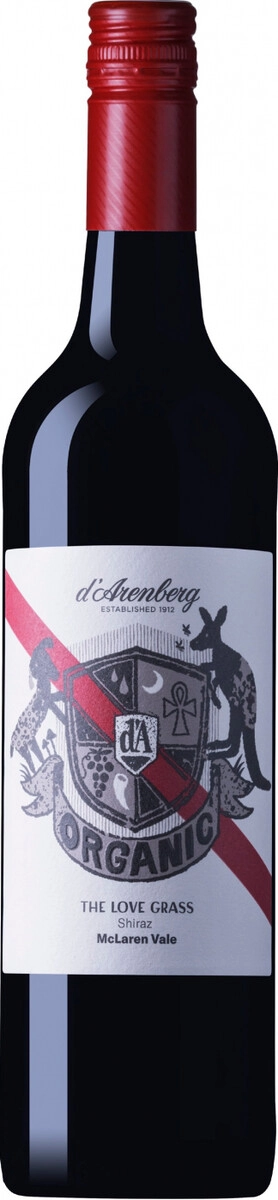 Вино d'Arenberg, "The Love Grass" Shiraz
