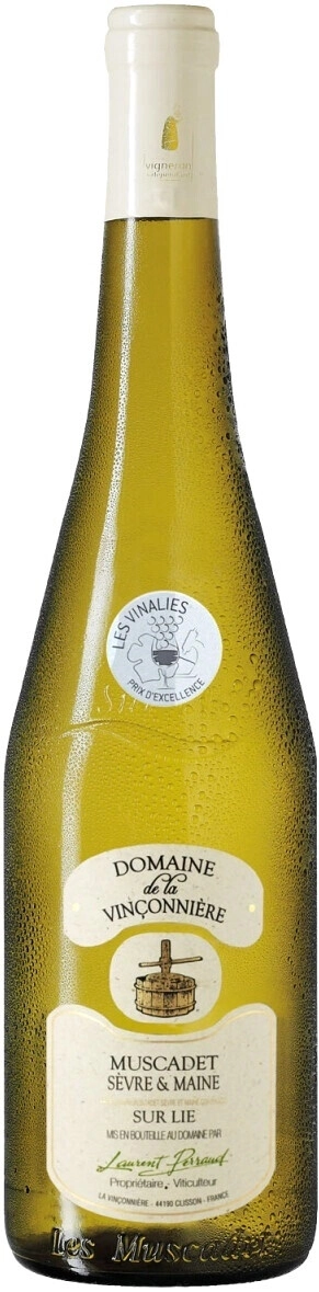 Вино Domaine de la Vinconniere, Muscadet Sevre et Maine Sur Lie AOC