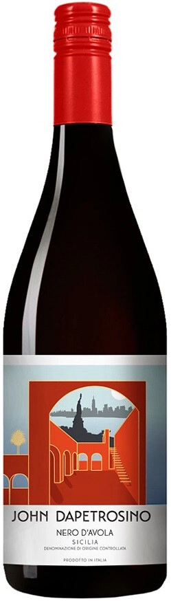 Вино Sibiliana, "John Dapetrosino" Nero d'Avola, Sicilia DOC