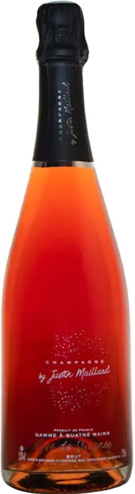 Шампанское Justin Maillard, Rose de Saignee Extra Brut, Champagne AOC