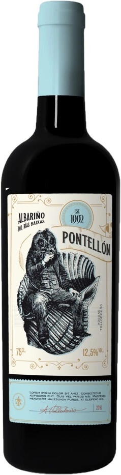 Вино Adegas Tollodouro, "Pontellon" Albarino