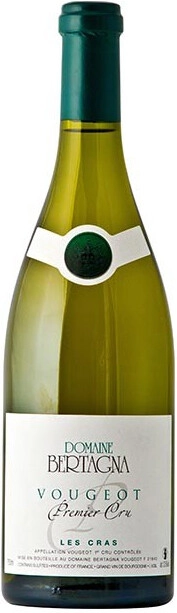 Вино Domaine Bertagna, Vougeot Blanc 1-er Cru Les Cras
