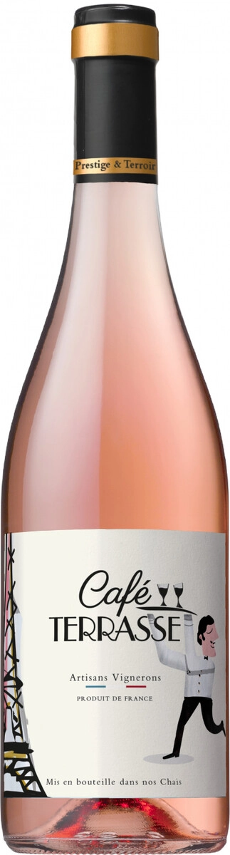 Вино Rhonea, "Cafe Terrasse" Rose, Mediterranee IGP