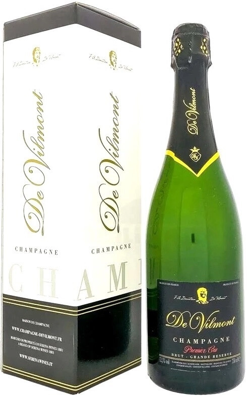 Шампанское "De Vilmont" Brut Grande Reserve Premier Cru