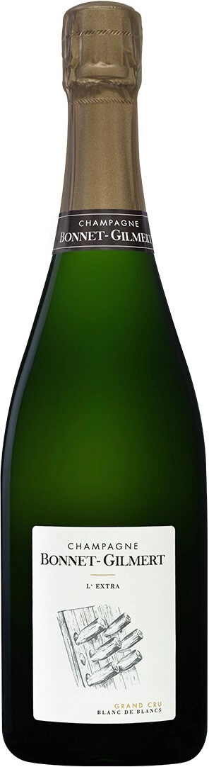 Шампанское Bonnet-Gilmert, "L'Extra" Grand Cru Blanc de Blancs, Champagne AOC