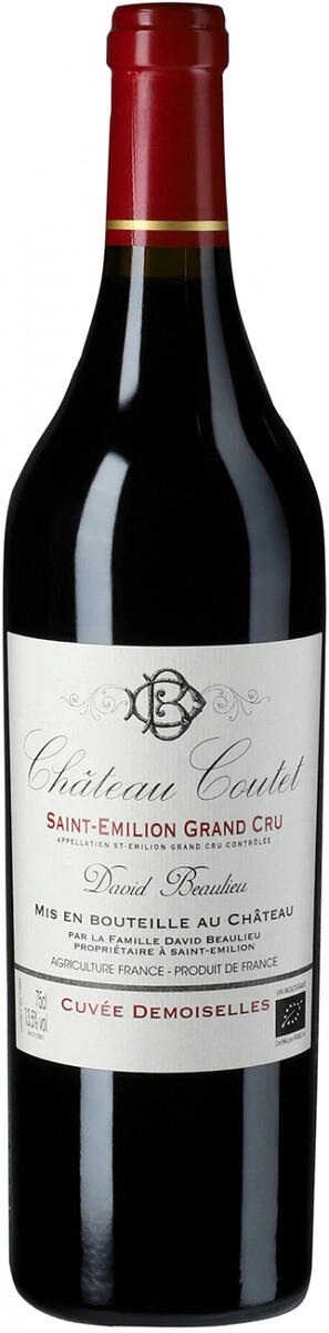 Вино Chateau Coutet, "Cuvee Demoiselles", Saint-Emilion Grand Cru АОC