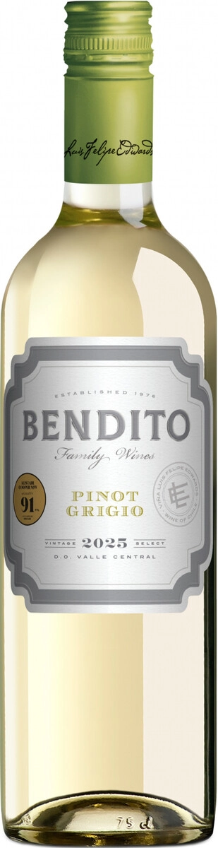 Вино "Bendito" Pinot Grigio, Valley Central DO