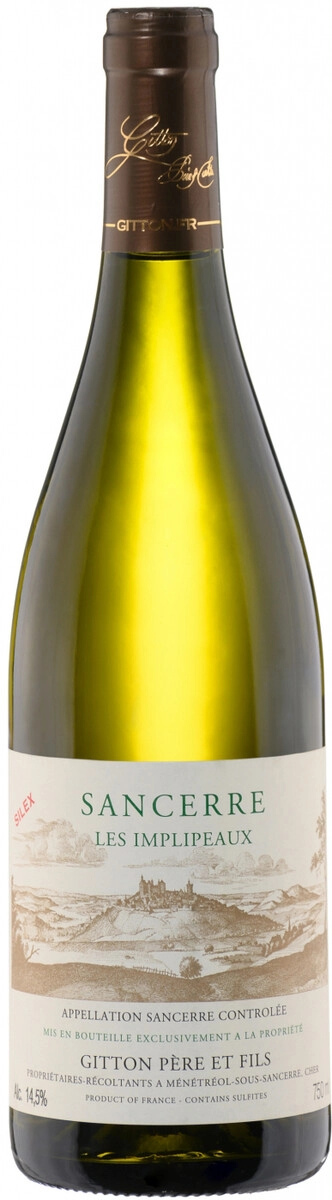 Вино Gitton Pere & Fils, Sancerre "Les Implipeaux" AOC