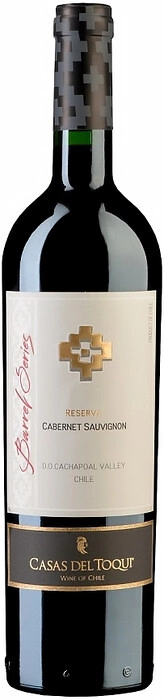 Вино Casas del Toqui, "Barrel Series" Reserva Cabernet Sauvignon, Cachapoal Valley DO