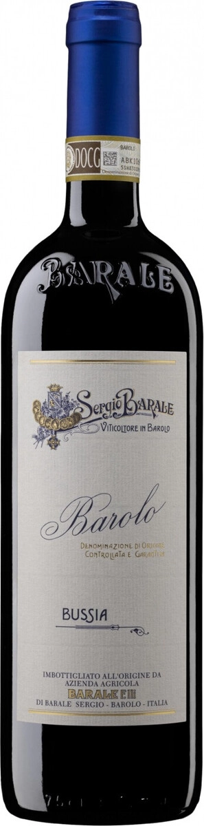 Вино Barale Fratelli, "Bussia", Barolo DOCG