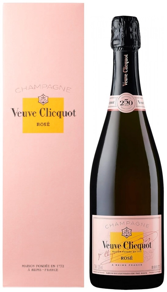 Шампанское Veuve Clicquot, Brut Rose, with