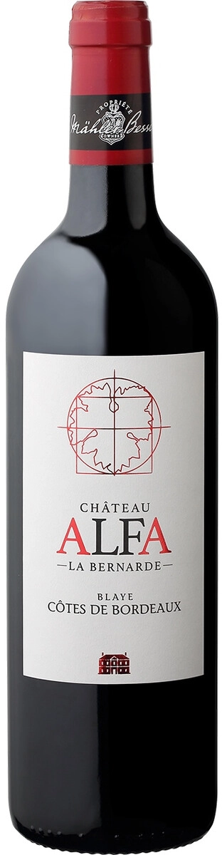 Вино Chateau Alfa la Bernarde, Blaye Cotes de Bordeaux AOC