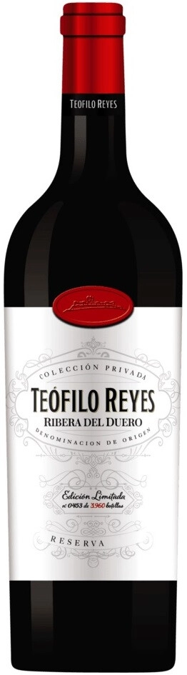 Вино "Teofilo Reyes" Edicion Limitada Reserva, Ribera del Duero DO
