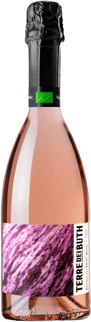 Игристое вино Terre dei Buth, Prosecco DOC Rose Brut