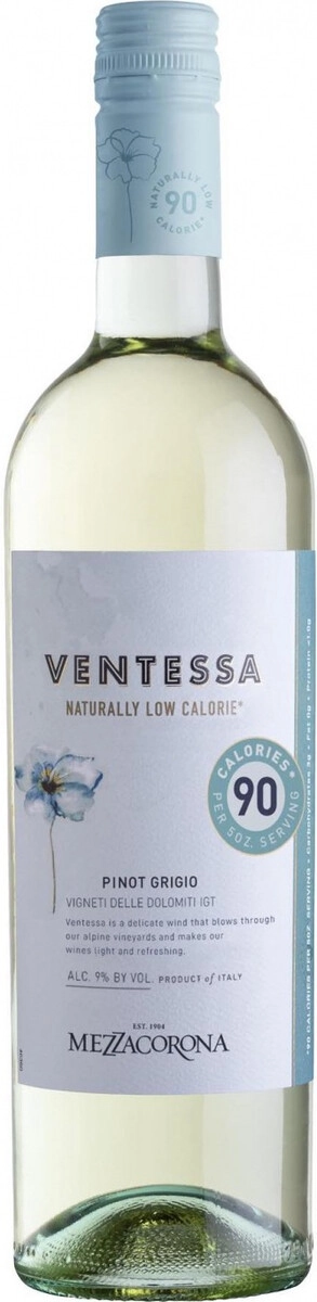 Вино Mezzacorona, "Ventessa" Pinot Grigio, Vigneti delle Dolomiti