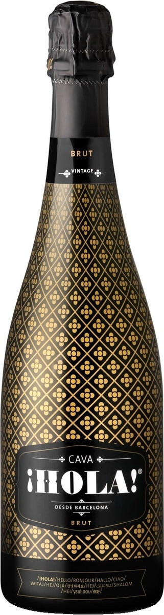 Игристое вино "Hola" Brut, Cava DO