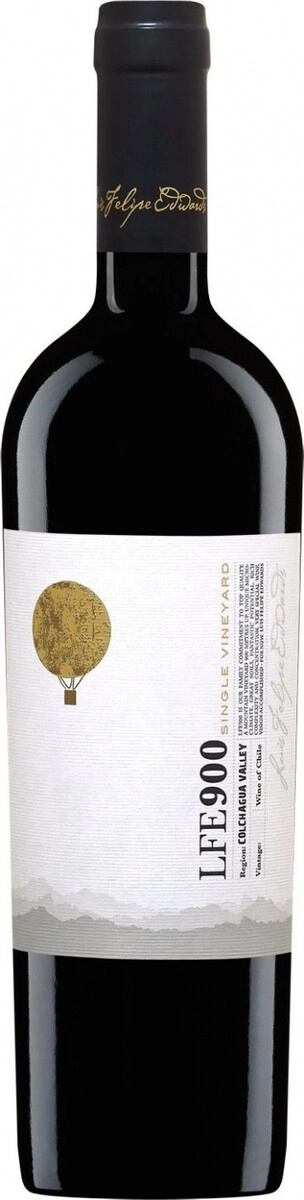 Вино Luis Felipe Edwards, "LFE 900" Single Vineyard, Colchagua Valley DO