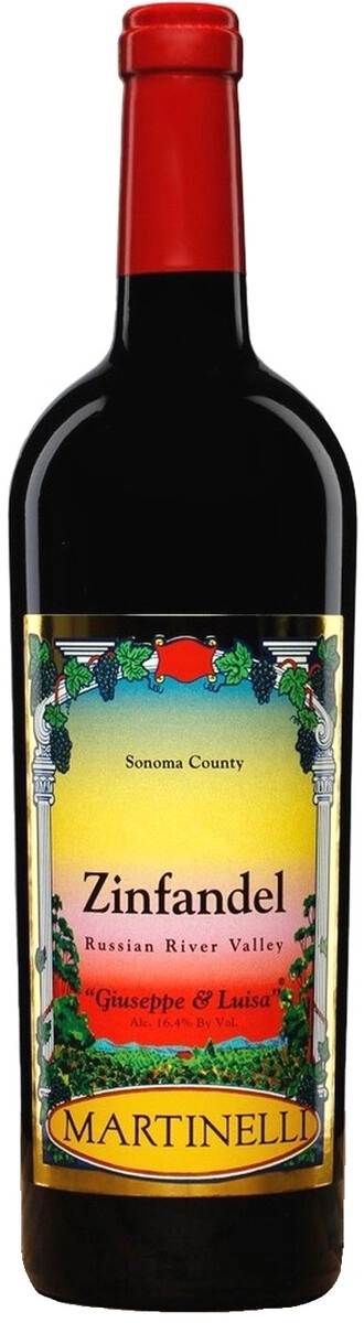 Вино Martinelli, "Giuseppe & Luisa" Zinfandel
