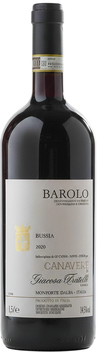 Вино Giacosa Fratelli, Barolo "Bussia Canavere" DOCG
