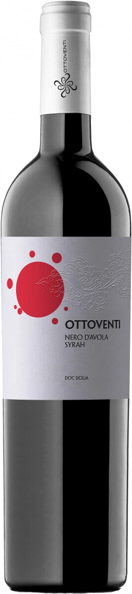 Вино "Ottoventi" Nero d'Avola-Syrah, Sicilia DOC