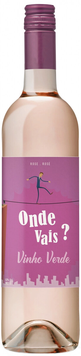 Вино "Onde Vais" Rose, Vinho Verde DOC