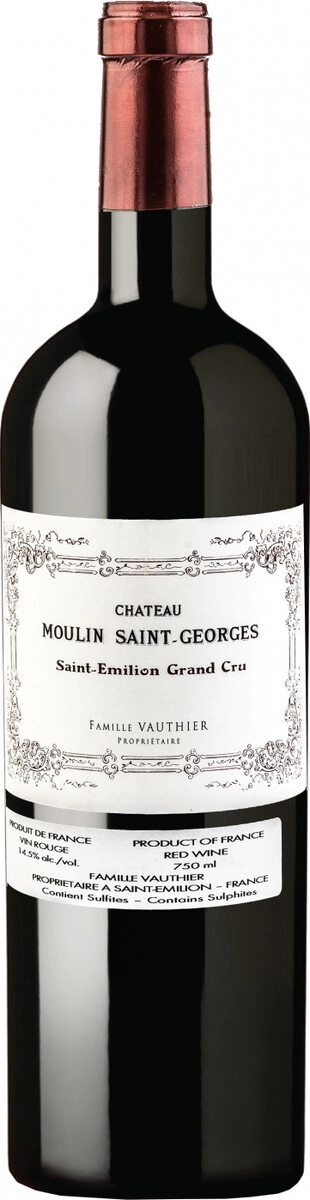 Вино Chateau Moulin Saint-Georges, Saint-Emilion Grand Cru