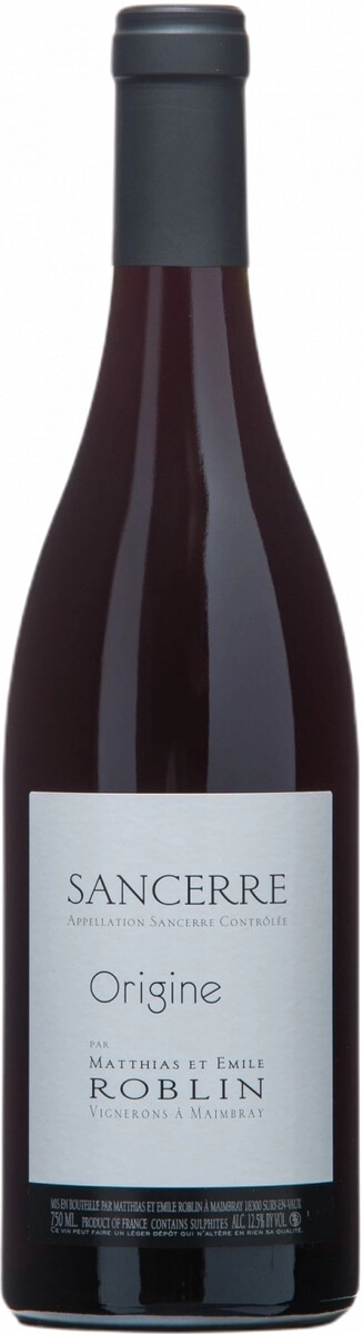 Вино Matthias et Emile Roblin, "Origine" Rouge, Sancerre АОC