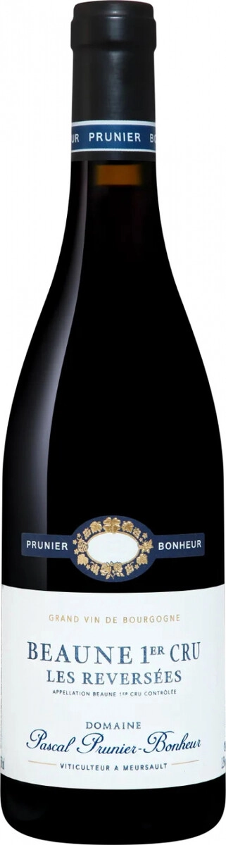 Вино Domaine Pascal Prunier-Bonheur, Beaune 1er Cru "Les Reversees" AOC