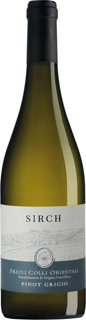 Вино Sirch, Pinot Grigio, Friuli Colli Orientali DOC