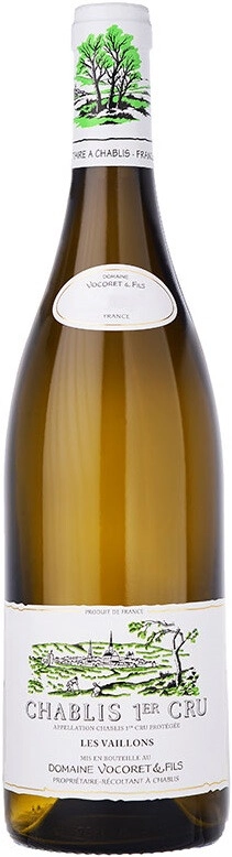 Вино Domaine Vocoret & Fils, Chablis Premier Cru "Les Vaillons" AOP