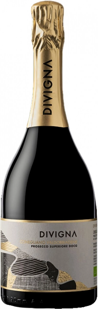 Игристое вино Divigna, Conegliano Valdobbiadene Prosecco Superiore DOCG