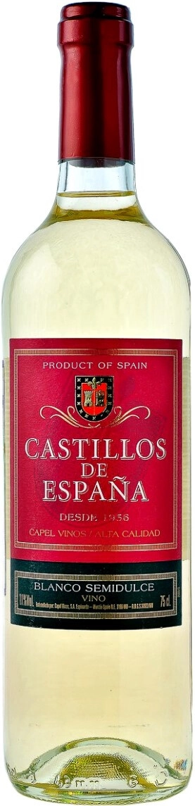 Вино "Castillos de Espana" Blanco Semidulce